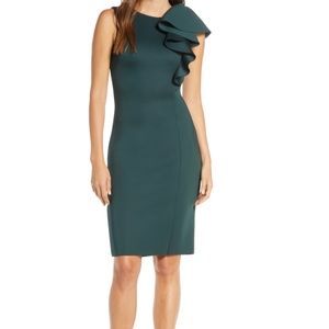 [Eliza J] ruffle-detail dress